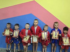 Урожай медалей: каждый из лысогорских самбистов вернулся домой с наградой