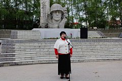 Велосипедисты проехали  по Лысым Горам ради памяти о Великой Победе