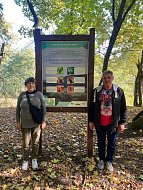 Проживающие Лысогорского ДИ прогулялись по осеннему лесу