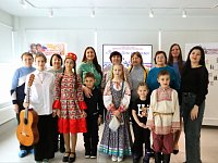 В Лысогорской библиотеке дали старт мероприятиям в рамках Года единства народов России