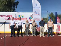 Большой спортивный праздник в Лысых Горах: открыли новую спортивную площадку