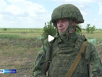 Резервисты отряда «БАРС-Саратов» проходят подготовку на полигоне