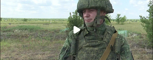 Резервисты отряда «БАРС-Саратов» проходят подготовку на полигоне
