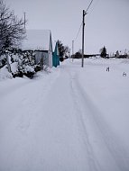 Как жители помогают бороться со снегом в Лысогорском районе