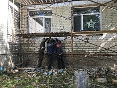 В Лысых Горах начался ремонт детского сада «Березка»
