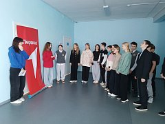 Лысогорские школьники приняли участие в акции «Шаг в студенчество», приуроченной ко Дню российского студентства