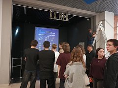 Старшеклассники Лысогорской школы №1 посетили профессиональные пробы в кванториуме проекта «Билет в будущее»