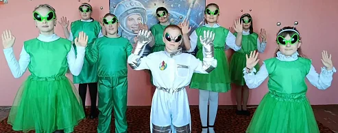 День космонавтики в Лысогорском районе: звёзды -  ближе, мечты — ярче