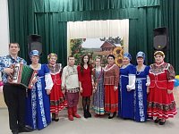 В Доме культуры села Большая Рельня провели тёплый праздник для односельчан