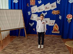 Школа села Ключи приняла участие в муниципальном фестивале школьных театров и чтецов «Память поколений»