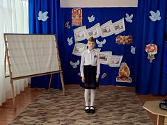 Школа села Ключи приняла участие в муниципальном фестивале школьных театров и чтецов «Память поколений»