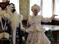 В Лысых Горах зажглась главная праздничная ёлка