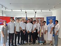 Юные лысогорцы получили паспорта граждан РФ
