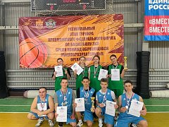 Баскетболисты лысогорской школы №2 вернулись домой с победами