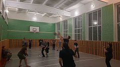 Невежкинцы два раза в неделю играют в волейбол