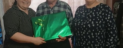 75‑летний юбилей отметил Иван Михайлович Ясянкин из Лысых Гор