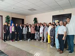 Педагоги Лысогорского района приняли участие в межмуниципальной спортивно‑интеллектуальной игре «Педагогический дуэт»