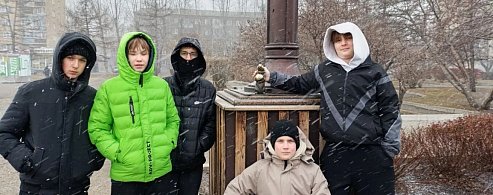 Юные лысогорцы искали  знаменитых красноярских сусликов