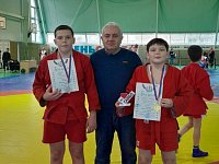 Лысогорские самбисты снова на пьедестале почёта