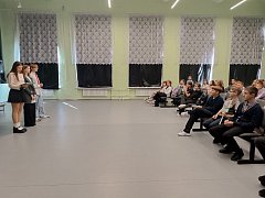В Лысогорской школе №1 подведены итоги выборов президента ученического самоуправления