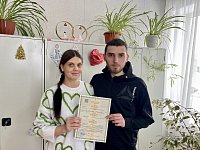 В Лысогорском районе родился первый малыш в 2026 году