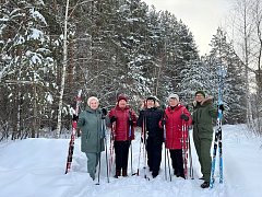 Лыжня зовет: жители лысогорского района выбирают активный зимний досуг