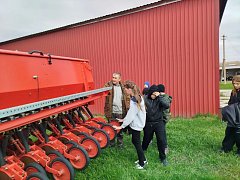 Школьники села Невежкино побывали на экскурсии в КФХ