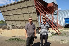 Золотая страда в КФХ Сергея Федосеева из поселка Яблочный